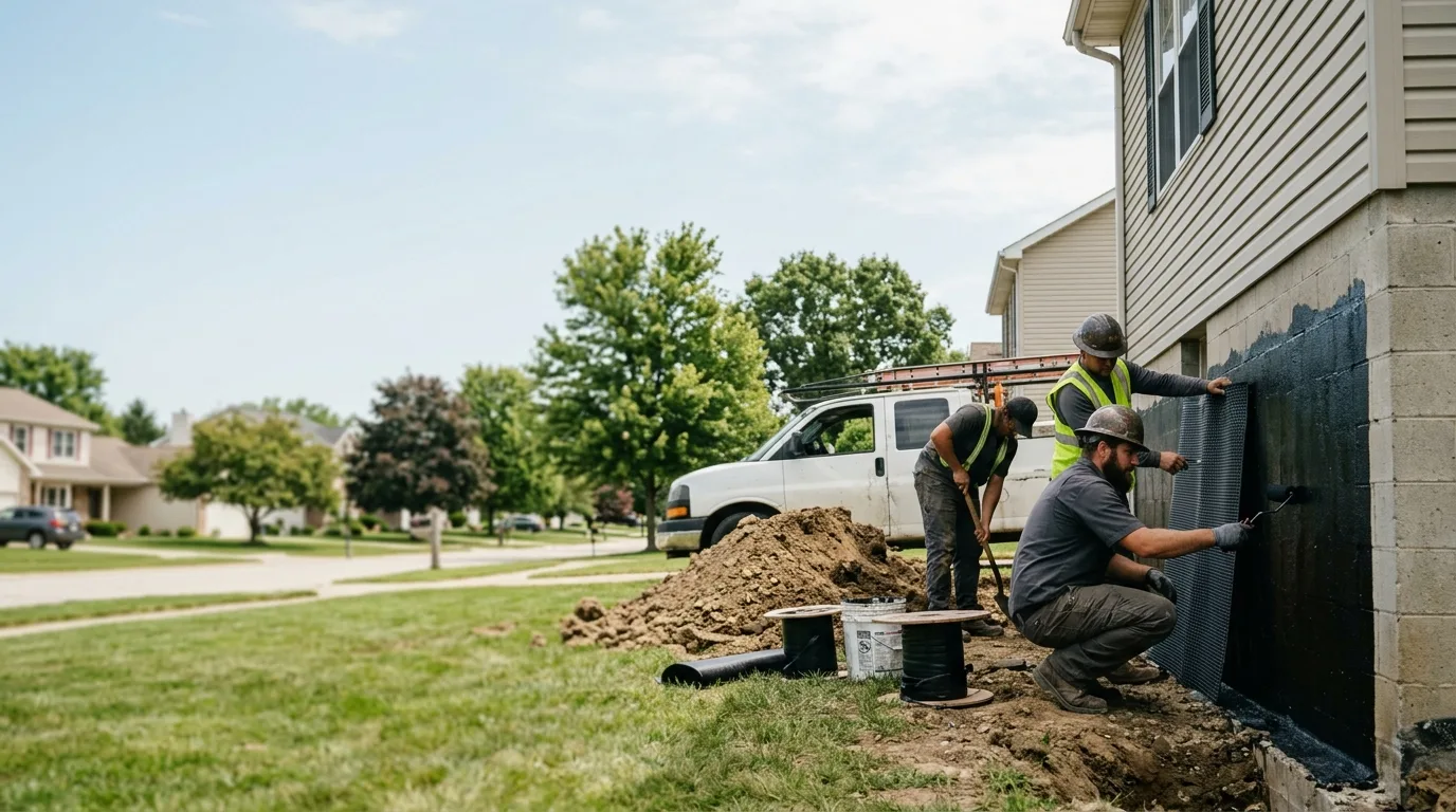 Basement Waterproofing in Mount Sterling, IA near me